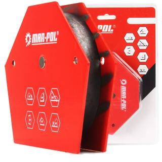 Zvárací magnetický uholník 6 hran, 11,25 kg - MAR-POL M79412