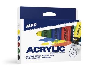 akrylové farby set 6 x 75ml 6300390