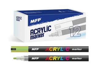 akrylový popisovač 4mm - zelený svetlý 6410831