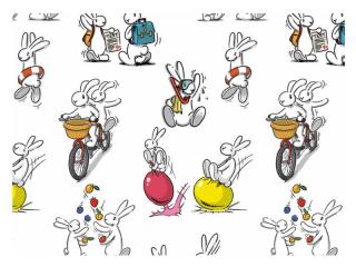 baliaci papier Bob a Bobek 001 100x70 LUX 5811828