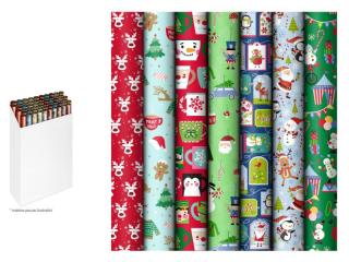 baliaci papier vianočný rolky 200x70 Detský mix č.9 5811809
