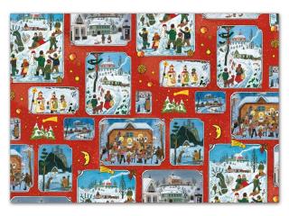 baliaci papier vianočný rolky klasik LADA 5x100x70 (4) 5811603