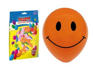 balónik M smile 23cm mix 8000107