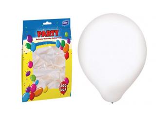 balónik M štandard 30cm biely 8000119