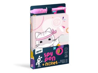 blok s magnetom SPY NOTES - fialový 7510189