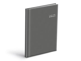 diár 2025 T805 PVC dark gray týždenný 7781371