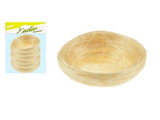 hniezdo sisal 5cm 6ks - natur 2221458