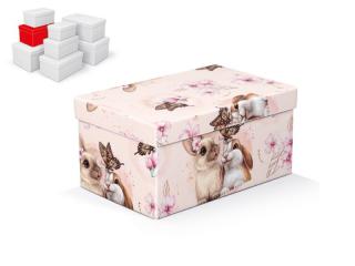 krabička darčeková B-C009-D 22x14x11cm 5371086