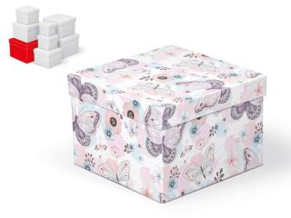 krabička darčeková C-C008-G 20x20x14cm 5371097