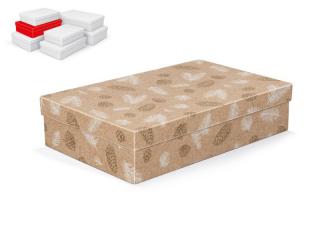 krabička darčeková vianočná A-V009-D 30x19x7cm 5371019