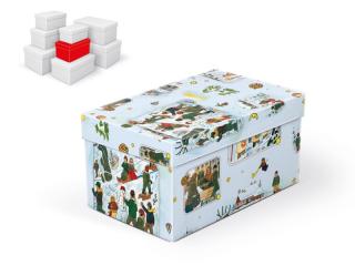 krabička darčeková vianočná B-V005-CL 20x12x10cm 5370764