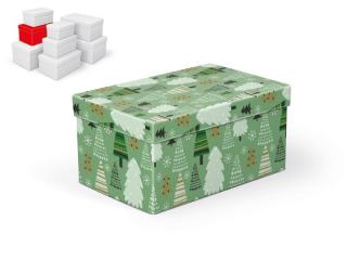 krabička darčeková vianočná B-V006-D 22x14x11cm 5370918
