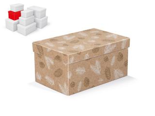 krabička darčeková vianočná B-V008-D 22x14x11cm 5371033