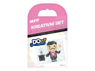kreatívny set - diamantová mozaika kúzelník 1042143