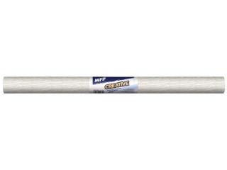 krepový papier rolka 50x200cm perleťový biely 5811362