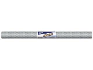 krepový papier rolka 50x200cm strieborný 5811373