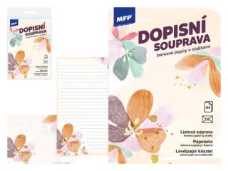 listový papier farebný LUX 5+10 (Kvety) 5550344