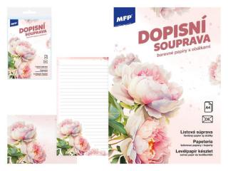 listový papier farebný LUX 5+10 (Kvety) 5550348