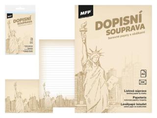 listový papier farebný LUX 5+10 (New York) 5550318