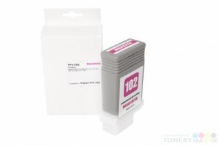 Náplň Canon PFI-102M Magenta - renovovaná náplň
