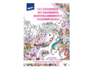 omaľovanky A4 antistresové Sny jednorožce 210x290mm/32s 5301176