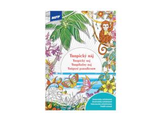 omaľovánky A4 antistresové Tropický Raj 210x296/32s 5301046