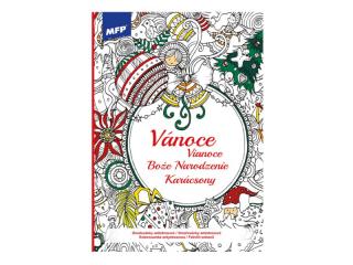 omaľovánky A4 antistresové Vianoce 210x290mm/32s 5301073