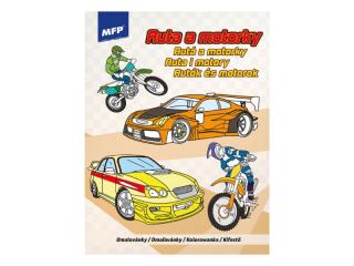 omaľovanky A4 Auta a Motorky 2 210x276mm/32 5301126