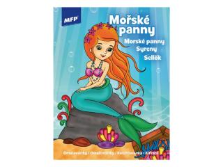 omaľovanky A4 Morská panna 4 210x276mm/32 5301116