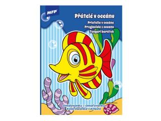 omaľovánky A4 Priateliav oceáne 210x276mm/32 5301062