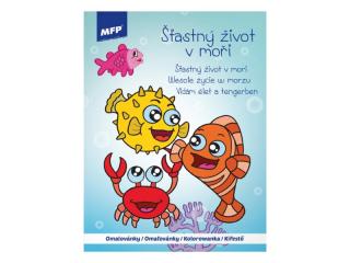 omaľovanky A4 Šťastný život v mori  210x276mm/16 5301137