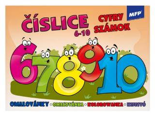 omaľovánky Číslice 6- 10 5300928