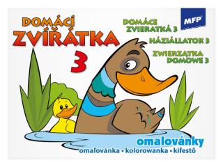 omaľovánky Domáce zvieratká 3 5300827
