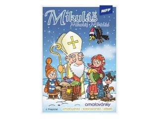 omaľovánky Mikuláš 5300571