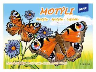 omaľovánky Motýle 5300701