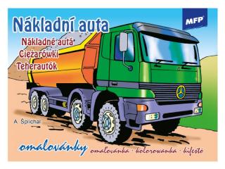 omaľovánky Nákladné autá 5300196