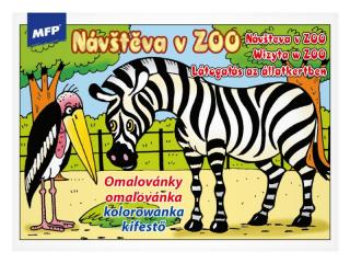 omaľovánky Návšteva v ZOO 5300211