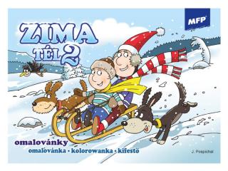 omaľovánky Zima 2 5300825