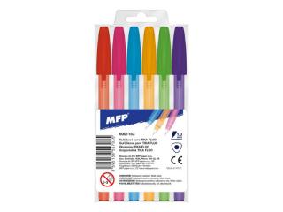 pero Tika 107 fluo - set 6 farieb 6001153