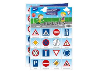 pexeso 3xA4 Dopravné značky 5300891
