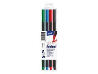 popisovač FL 4 farby 0,7mm trojhranný 6410746