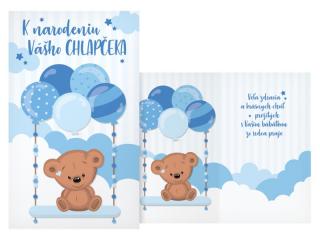 sK Blahoželanie k narodeniu bábätká M07- 058 T PRANI_T_2197