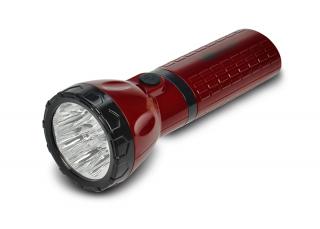Solight LED nabíjacie svietidlo, 9 x LED, červenočierna, plug-in