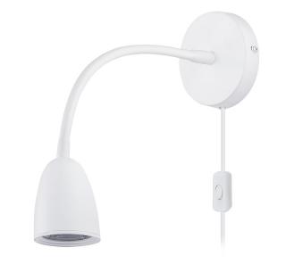 Solight LED nástenná lampička, stmievateľná, 4W, 280lm, 3000K, biela
