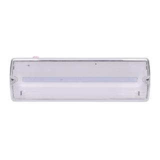 Solight LED núdzové osvetlenie, 3,2W, 175l, IP65, NiCd 800mAh batérie, testovacie tlačidlo