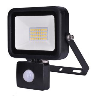 Solight LED reflektor PRO so senzorom, 30W, 2760lm, 5000K, IP44