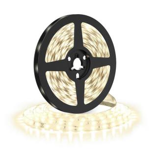 Solight LED svetelný pás 5m, 198LED/m, 16W/m, 1500lm/m, IP20, neutrální biela
