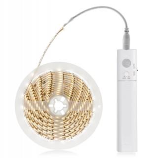 Solight LED svetelný pás so svetelným a pohybovým senzorom, 1m, 4x AAA