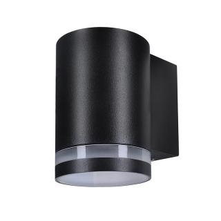 Solight LED vonkajšie nástenné osvetlenie Potenza, 1x GU10, čierna
