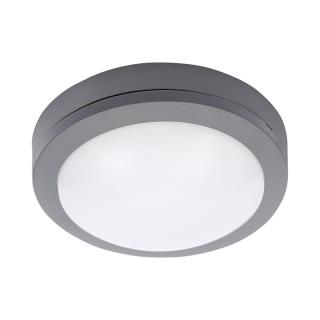 Solight LED vonkajšie osvetlenie Siena, sivé, 13W, 910lm, 4000K, IP54, 17cm
